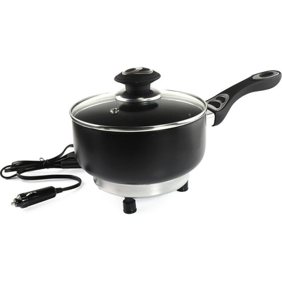 Elektrický kastrol s poklicí do auta 18cm x 8cm 150W 12V