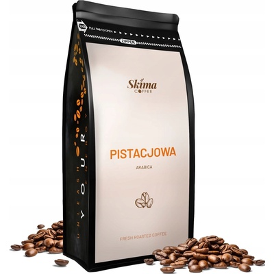 SKIMACOFFEE zrnková Pistáciová 100% Arabica 1 kg