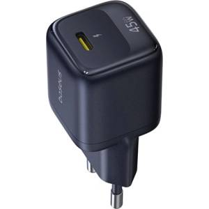 Baseus EnerFill FN22 бързо зарядно устройство за мрежа 45 W, USB Type-C, черно (E0123300)