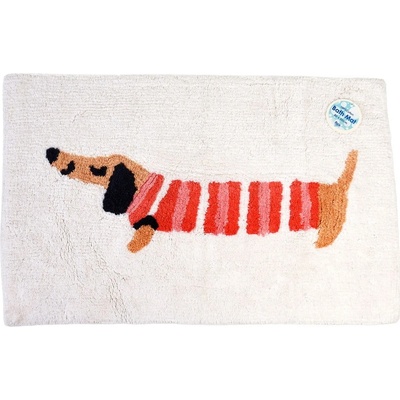 Rex London Sausage Dog Červená/biela 83x52,5 cm