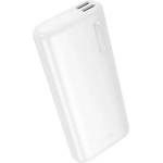 hoco. Аварийно зарядно устройство HOCO J158A, 2 USB гнезда, 10000mAh, LED индикатор, БЯЛО (J158A_W)