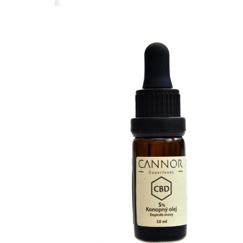 Cannor CBD Konopný olej 5% 10 ml