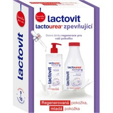 Lactovit Lactourea zpevňující tělové mléko pro velmi suchou pokožku 400 ml + zpevňující sprchový gel pro velmi suchou pokožku 500 ml