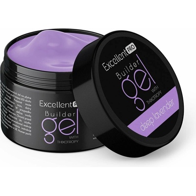 Cosmetics Zone vynikající Pro Builder gel s tixotropií Tmavě levandulový 50g