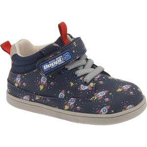 Beppi Детски боси обувки beppi casual boot baby, сини с ракети - 26