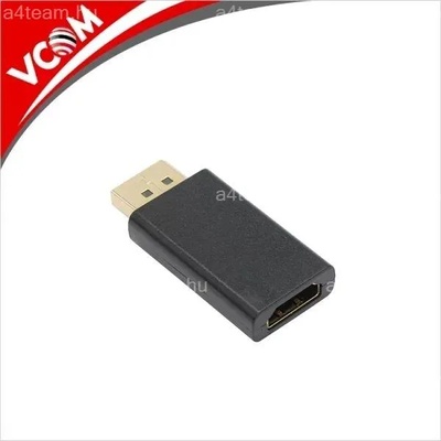 Адаптер от мъжко DisplayPort към женско HDMI 1080p - VCom CA331 DisplayPort Male to HDMI Female Adapter (черен) (CA331)
