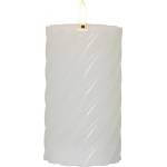 Star Trading LED свещ от бял восък, височина 15 см Flamme Swirl - Star Trading (064-24)