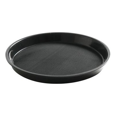 Hendi Tác servírovací z polypropylenu protiskluzový kulatý s vysokým okrajem 320xH37mm