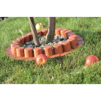 Prosperplast IPAL7 405 x 6 cm hnědá set 8 ks