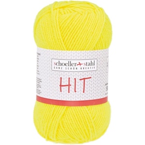 Schoeller + Stahl Hit 93657-34 Neon Yellow Плетива прежда (93657-34)