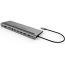 Dokovací stanice a replikátory portů i-Tec USB-C Metal Ergonomic 4K 3x Display Docking Station with Power Delivery 85 W + i-Tec Universal Charger 112 W C31FLATPRO112W