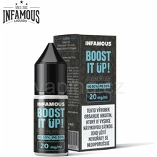 Infamous Liqonic MTL Booster 50/50 20 mg 10 ml