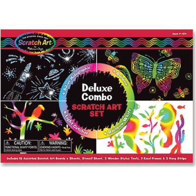 Melissa & Doug Škrabacie obrázky sada deluxe