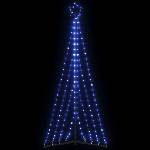 vidaXL LED коледна елха 339 светодиода синьо 187 см (4016430)