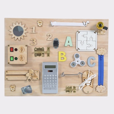 Moni Toys Дървена сензорна дъска mt19