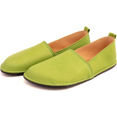 BotyLuks Barefoot mokasíny Fuego zelené