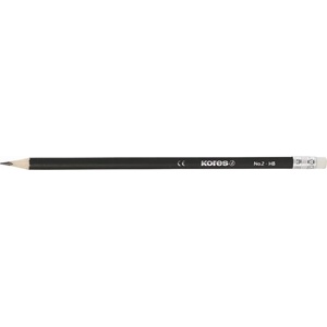 Kores Графитен молив с гума, hb, триъгълен, kores 92300 (92300)