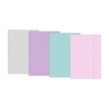 Interdruk Briefcase with elastic band A4+ Pastel (10pcs)