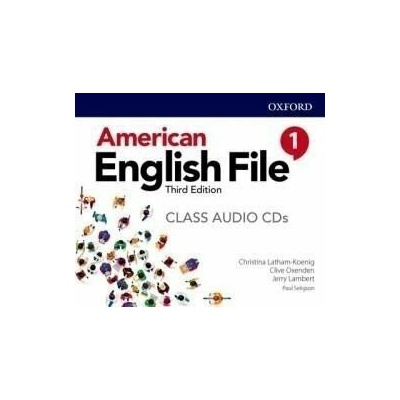 American English File Third Edition Level 1: Class Audio CDs