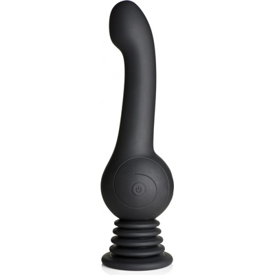 IN Shaking Silicone Stimulator Black Inmi