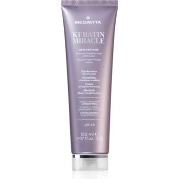 Medavita Keratin Miracle Sleek Hair Mask овлажняваща и изглаждаща маска 150ml