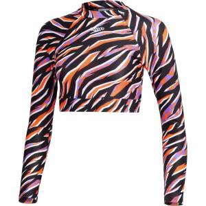 Speedo Блуза с uv защита womens printed crop top
