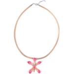 Dannyra Колие с истинска орхидея и копринена верижка модел 6 Dannyra Jewels