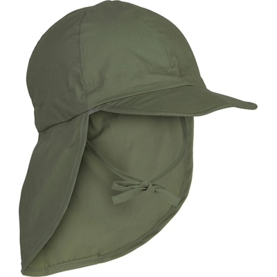 Mikk-Line Детска шапка с козирка Mikk-Line Kid's Summercap Long Neck Solid Cap - Dusty Olive - размер 55 cm (904-4036-0212)