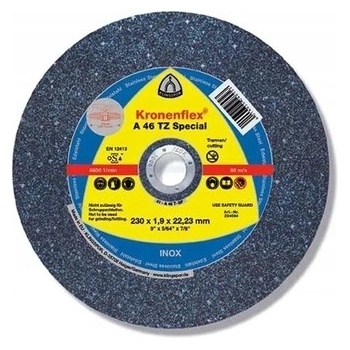 Klingspor Dělicí kotouč A46TZ 230 x 1,9 mm EDE80620230