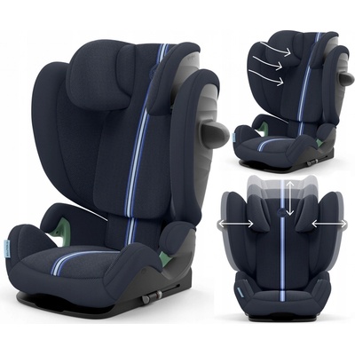 CYBEX Solution G i-Fix Plus Gold 2024 Ocean Blue