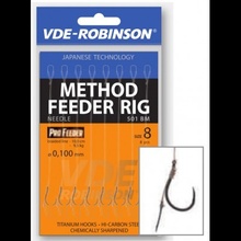 VDE-R Hotový nadväzec Braided Leader With Needle MF 503BN Sz6, Diam. 0,120 mm 8 ks