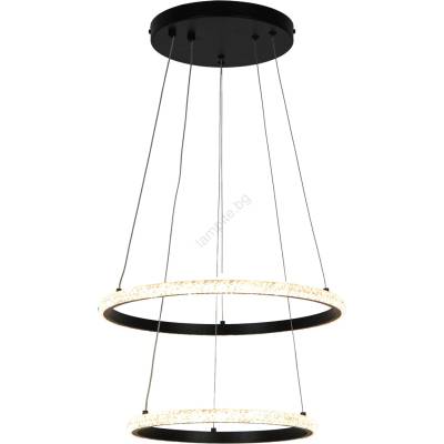 Zuma Line P22082M-2R - LED Пендел RIDE LED/22W/230V + LED/14W черен (ZL0790)