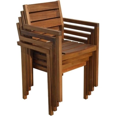 ASKO Zahradní stohovatelné křeslo SCOTT akácie