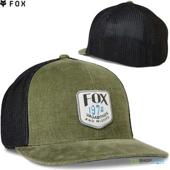Fox Predominant Mesh Flexfit Hat Olive Green