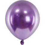Party Deco Латексови Балони Хром, Виолетово - 30 см (chb1-014-50)