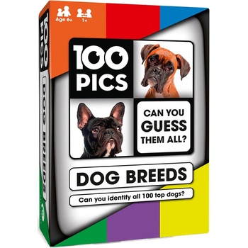 Настолна игра 100 Pics: Dog Breeds - Семейна (POP007)