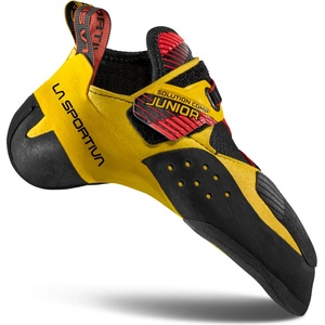 La Sportiva Детски обувки с велкро La Sportiva Kid's Solution Comp Climbing shoes - Yellow / Black - размер 38 (EU) (301-1013-0120)