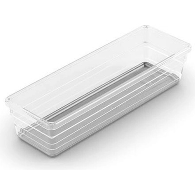 Curver Sistemo 3 Organizér 22,5 x 7,5 x 5 cm transparentný/sivá 10012-A94
