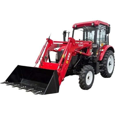 Tauros YTO ESK404 + čelný nakladač