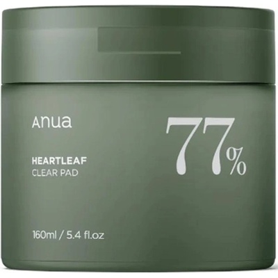 Anua Heartleaf 77% Clear Pad тонер тампони за лице за жени 70 бр
