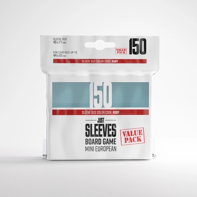 Gamegenic: Just Sleeves - Mini European Value Pack obaly 150 ks