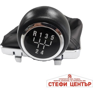 Paolo Топка за скоростен лост с маншон съвместима с Opel Vectra/Astra 04-13 с 5 скорости (58396) - steficenter