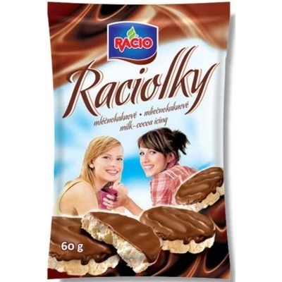 Racio Raciolky mléčnočokoládové 60 g – Zboží Mobilmania