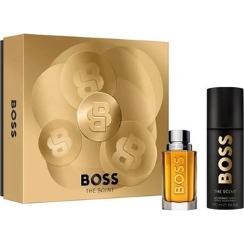 HUGO BOSS The Scent Подаръчен комплект за мъже Размер EDT 50 ml + 150 ml дезодорант спрей