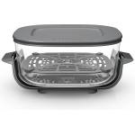 Ninja CRISPi 3.8-l-TempWare Glass Container with Lid - XSKLIDPLTEUUK (XSKLIDPLTEUUK)