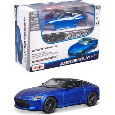 Maisto Kit Nissan Z 2023 model ke skládání barva 39267 modrá 1:24 – Zboží Dáma