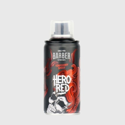 Marmara Barber Hero Red barevný sprej na vlasy červený 150 ml