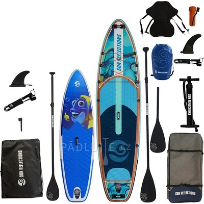Paddleboard SUN REFLECTIONS L 11'6'' COMBO SUN REFLECTIONS 8'2'' set