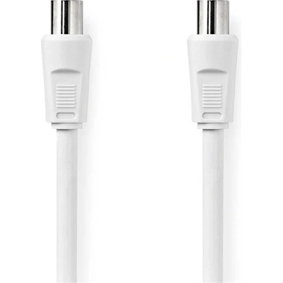 Nedis CSGL40000WT15 коаксиален кабел, IEC (коаксиален) щепсел IEC (коаксиална) втулка Никелиран 90 dB 75 Ohm Двоен нюанс. 150m (CSGL40000WT15)