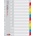 Office Products Разделители Office Products А4, картон, 12 цвята (23222-А)